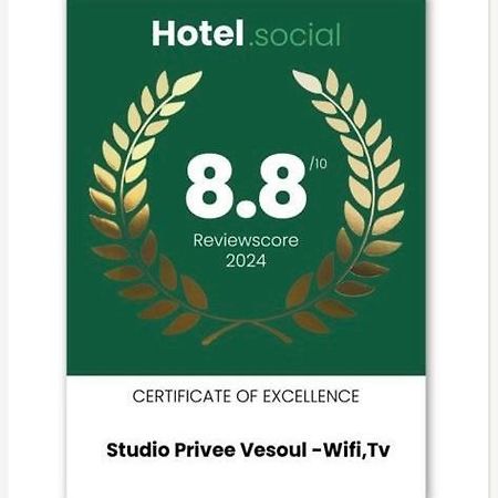 Studio privée Vesoul -Wifi Esterno foto